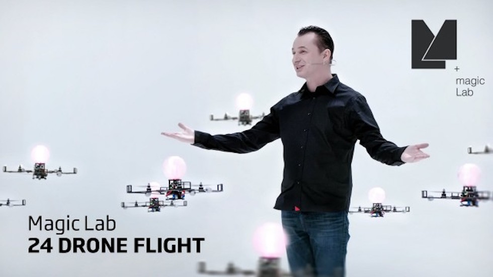 MagicLab - 24 Drone Flight https://www.youtube.com/watch?v=B4xtsH6pzoM